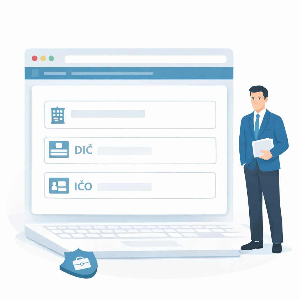 Adding company details