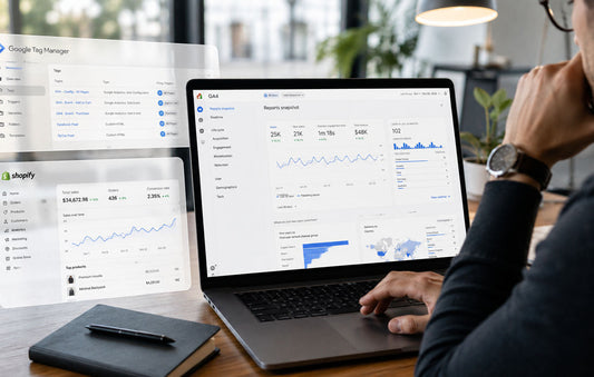 GA4 a Google Tag Manager na Shopify