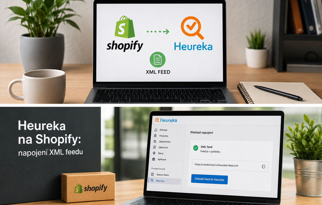 Heureka na Shopify: napojení XML feedu