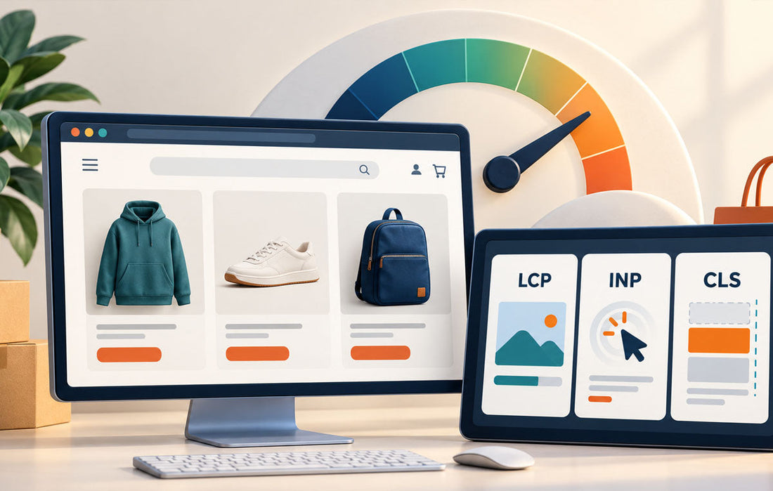 Rychlost e-shopu: jak měřit Core Web Vitals a co reálně zpomaluje Shopify