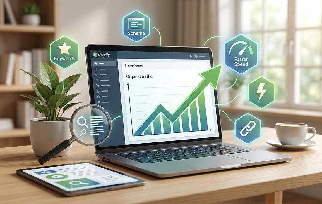SEO pro Shopify: Průvodce pro organický růst